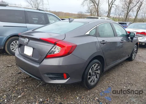 2018 Honda Civic Ex из США, поврежденный, VIN 2HGFC2F74JH505569